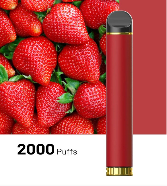 Low Nicotine Vapor Disposable Vape Pen Fruit Flavor 2000 Puffs